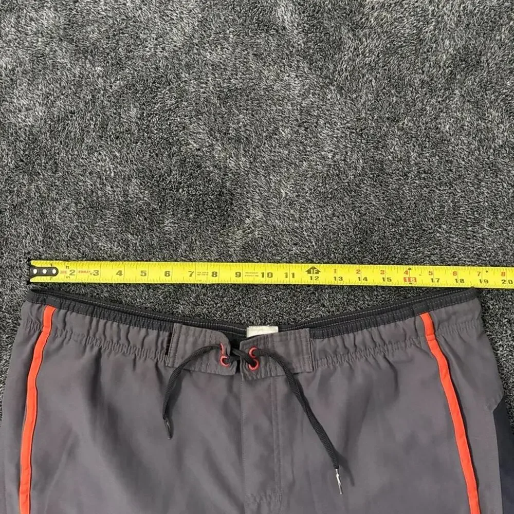 Vintage Nike Y2K Grey Swim Trunks Men's Size L Mesh Lined Shorts